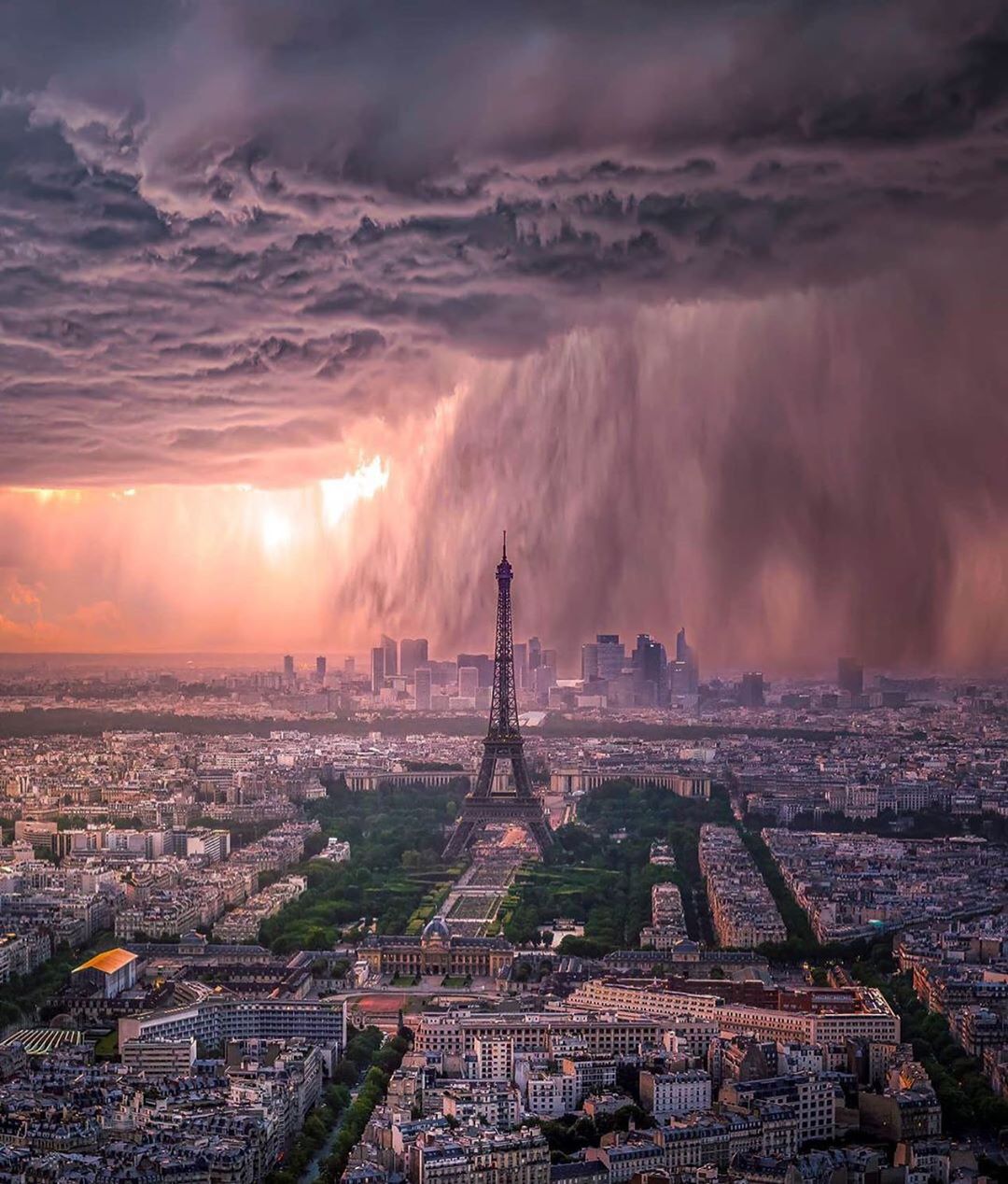 Storm over Paris