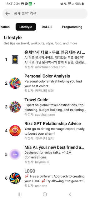 청월당 운세 서비스 ‘운세박사 타로’, 챗GPT 스토어 라이프스타일 부문 세계 1위 달성