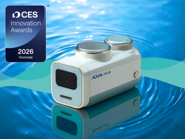 리바이오의 차세대 스마트 수질 관리 솔루션 ‘AQUAL Pro S’가 CES 2026 혁신상을 수상했다