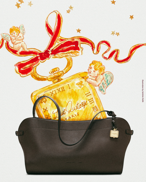 루이까또즈 끌로델 숄더백 브라운