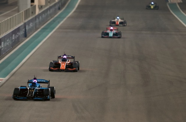 World First: Autonomous Racing Leaps Forward in Abu Dhabi as A2RL Season 2 Showcases Record Speed, Bold Overtakes and Real-Time AI Decision-Making (Photo: AETOSWire)