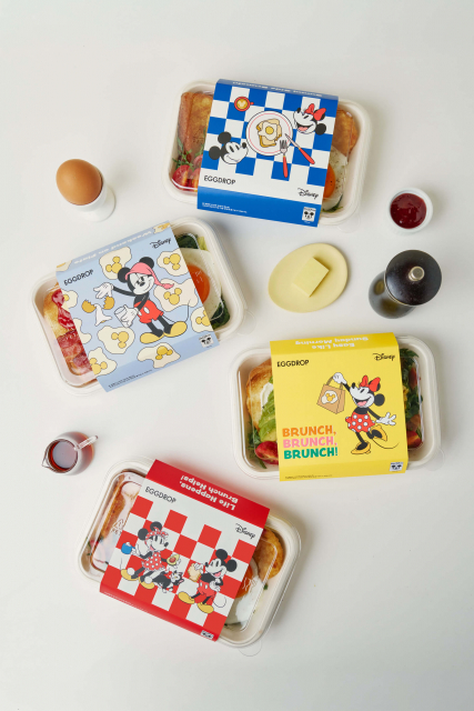 ‘미키와 친구들’ 캐릭터를 적용한 4종 슬리브 패키지