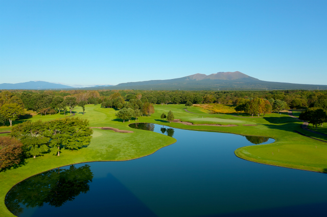 홋카이도 타루마에 컨트리클럽 전경