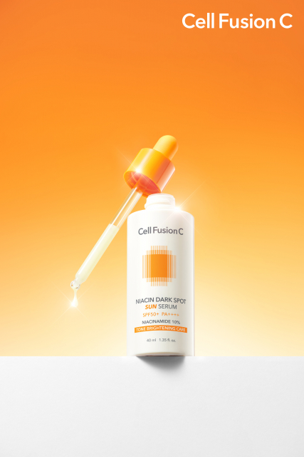 햇빛연구소 셀퓨전씨, 셀퓨전씨 나이아신 잡티 썬 세럼 출시(사진 출처: 셀퓨전씨)