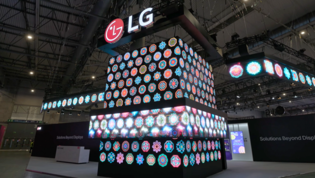 ‘K-컬처’ 담은 미디어아트 전시 모습(제공=에이프레임)