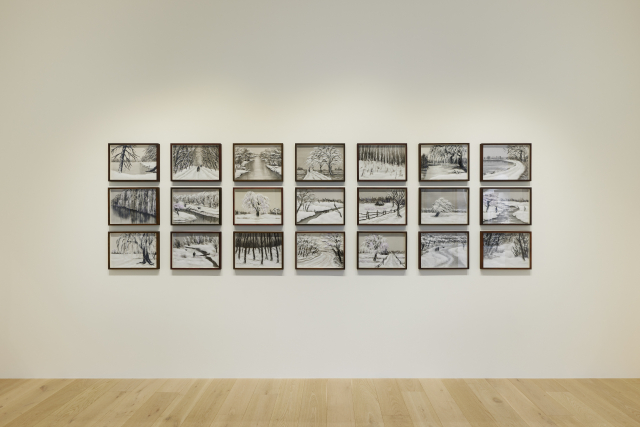 이엔 갤러리 김진란 작가 개인전 ‘Painstaking’ 전시 전경