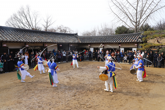 한국민속촌 행사 전경