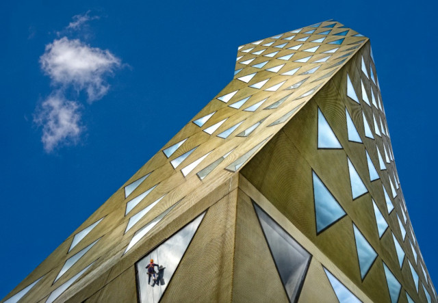 CONCRETE BEAUTY AND DESIGN WINNER: Triangles by Marcel Van Balken, Antwerp, Belgium