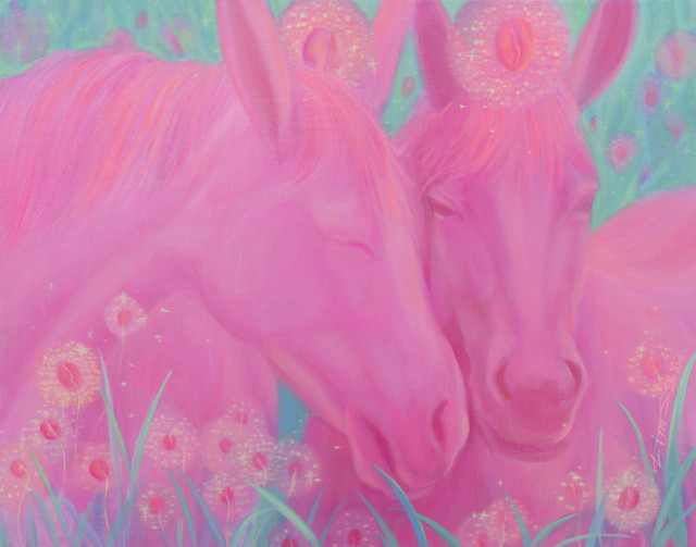 동행, 34.8x27.3cm, oil on canvas, 2025(5F)
